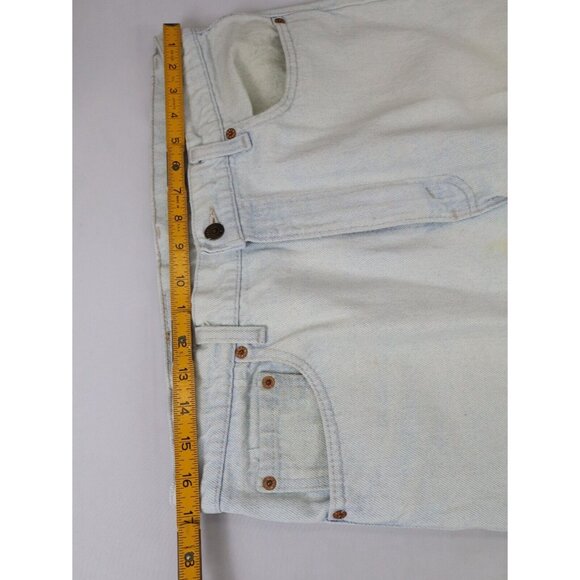 Vintage Levis 550 Jeans Mens 36x32 Blue‎ Light Wash USA Made Denim Relaxed Fit - Picture 7 of 10